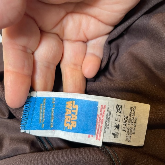 Star Wars Hooded Jedi Robe Rubies Adult Size X large  JD - Picture 5 of 5